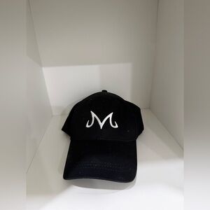 No Brand black Dragon Ball Z Majin symbol hard front baseball cap
